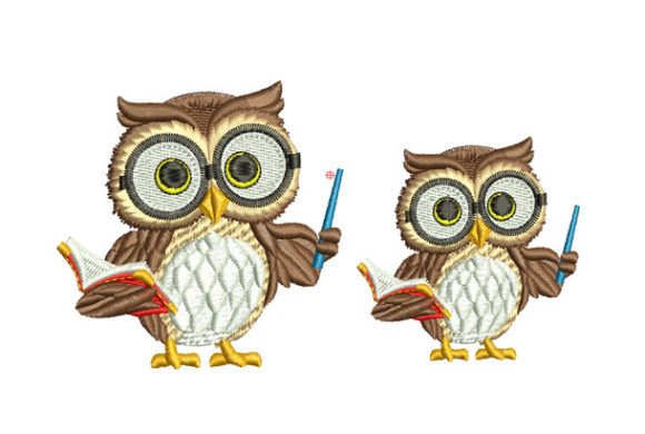 Owl Embroidery Design